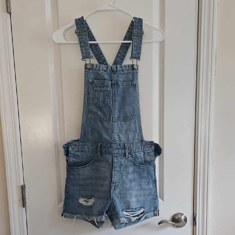 Classic Blue Overalls Relaxed Fit